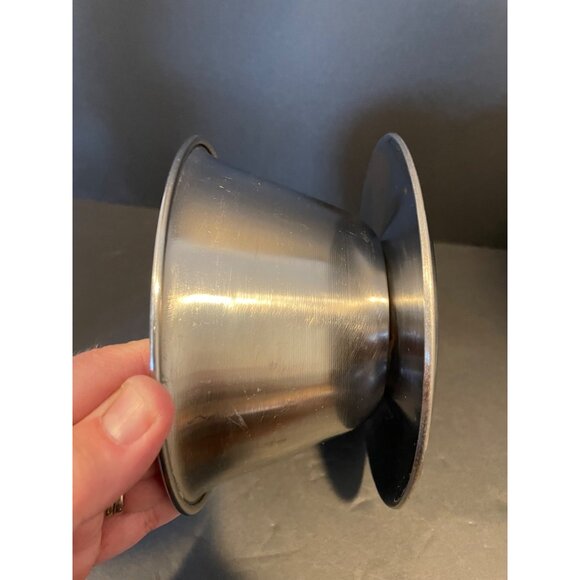 Leonard Stainless Steel Bowls with Attached Platters - Picture 6 of 9